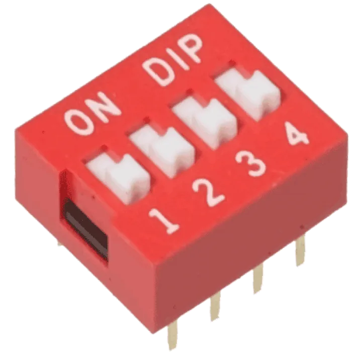 4-pin DIP switch reference