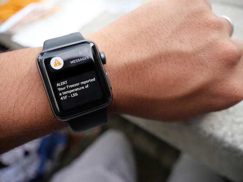 Temperature monitoring alerts
